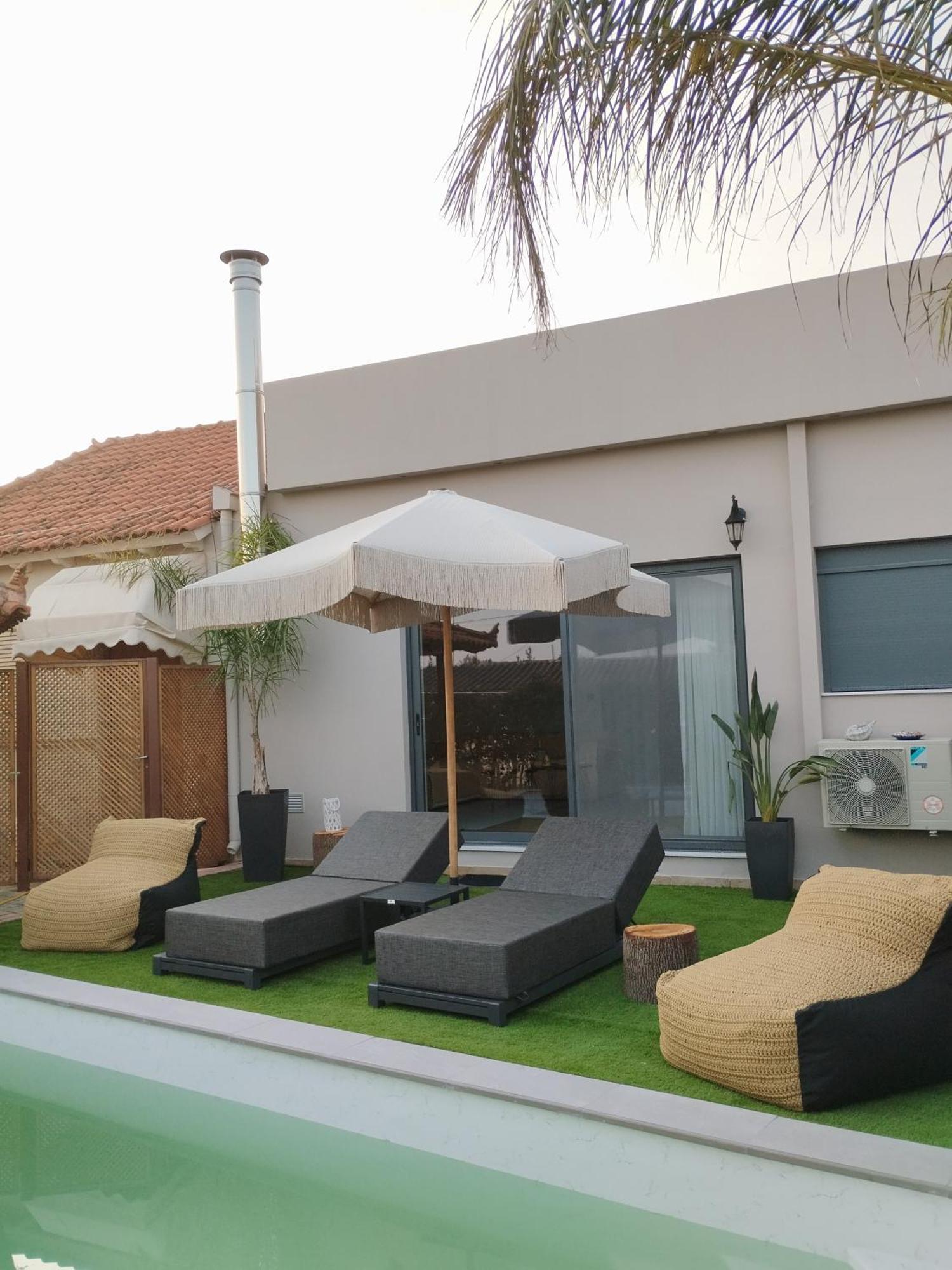 Luxury Villas Chrysa Private Pool & Spa Nafplio Eksteriør billede